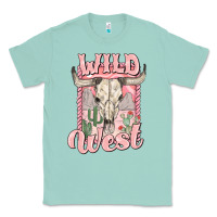 Seafoam wild west Classic Tee - MaliasSmallBusiness
