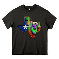 Asphalt texas map halloween Heavy Core Tee - JahusDesignShop