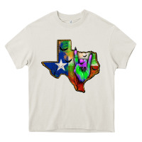 Cream texas map halloween Heavy Core Tee - JahusDesignShop