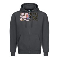Smoke gothic girl and colorful girl best friends with Zipper Hoodie - TumblerDesignByShophia
