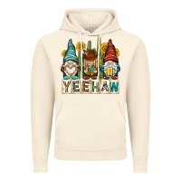 Vintage Artic yeehaw with gnomies Vintage Hoodie - NancyCooperArtShop