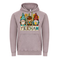 Vintage Zinc yeehaw with gnomies Vintage Hoodie - NancyCooperArtShop
