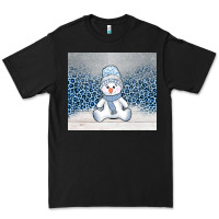 Black winter snowman Premium Tee - AdoDesignShop