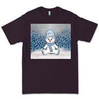 Plum winter snowman Premium Tee - AdoDesignShop