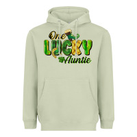 Matcha One Lucky Auntie St. Patrick's Day Heavyweight Hoodie - CowGirlArtShop