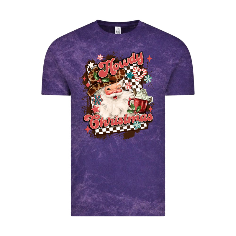 Western Howdy Christmas Vintage Tee by MaliasSmallBusiness | Teevron