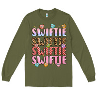 Army Green swiftie Long Sleeve Tee - LillyAllenDesigns