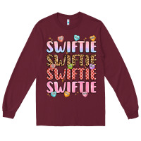 Burgundy swiftie Long Sleeve Tee - LillyAllenDesigns