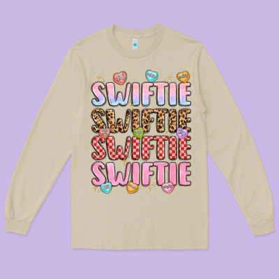 Swiftie Long Sleeve Tee Designed By Lillyallendesigns