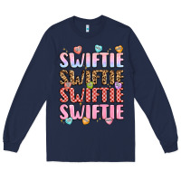 Navy swiftie Long Sleeve Tee - LillyAllenDesigns