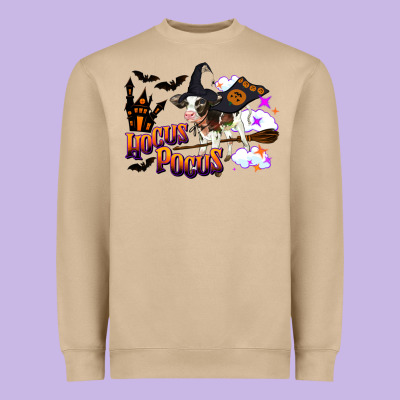 Hocus Pocus Holstein Baby Heavyweight Sweatshirt Designed By Lillyallendesigns