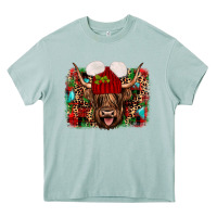 Arona highland cow christmas Heavy Core Tee - JahusDesignShop