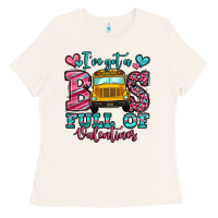 Bone i've got a bus full of valentines school bus Ladies Tee - Jasminsmagicworld