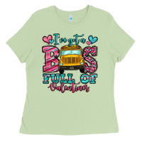 Matcha i've got a bus full of valentines school bus Ladies Tee - Jasminsmagicworld