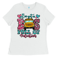 I've Got A Bus Full Of Valentines School Bus Ladies Tee | Teevron