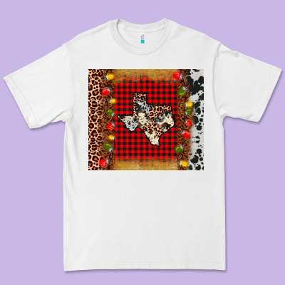 Texas Christmas Tumbler Premium Tee Designed By Adodesignshop