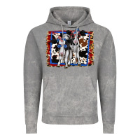Cloud Rock 4th of July Cows Holstein Cows Vintage Hoodie - Jasminsmagicworld