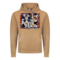 Vintage Camel 4th of July Cows Holstein Cows Vintage Hoodie - Jasminsmagicworld