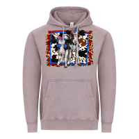 Vintage Zinc 4th of July Cows Holstein Cows Vintage Hoodie - Jasminsmagicworld