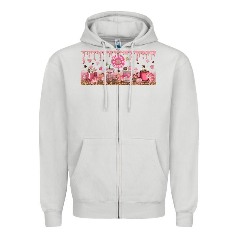 Cafecito Y Chisme Zipper Hoodie by TumblerDesignByShophia | Teevron