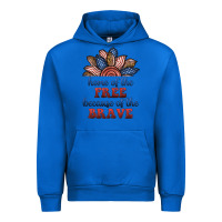 Cobalt home of the free because of the brave Urban Hoodie - BundleAndBundleShop