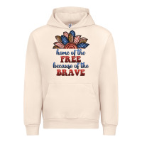 Sandshell home of the free because of the brave Urban Hoodie - BundleAndBundleShop