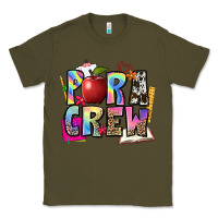 Army Green para crew Classic Tee - NancyCooperArtShop