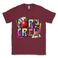 Burgundy para crew Classic Tee - NancyCooperArtShop