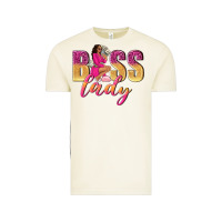 Vintage Arctic boss lady afro woman Vintage Tee - NancyCooperArtShop