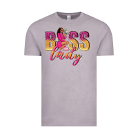 Vintage Zinc boss lady afro woman Vintage Tee - NancyCooperArtShop