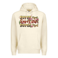 Sandshell Super mom super wife super tired Premium Hoodie - CowGirlArtShop