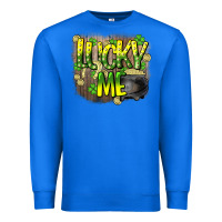 True Royal lucky me st. patricks day Premium Sweatshirt - HowdyJamesFarm