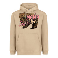 Mushroom Mama bear mother's day Heavyweight Hoodie - HowdyJamesFarm