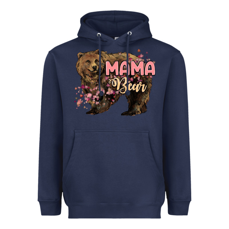 Mama Bear Mother's Day Heavyweight Hoodie by HowdyJamesFarm | Teevron