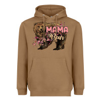 Toasted Coconut Mama bear mother's day Heavyweight Hoodie - HowdyJamesFarm