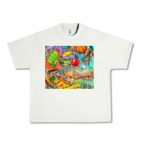 Pistachio school elements Urban Heavy Tee - NancyCooperArtShop