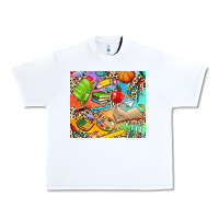 White school elements Urban Heavy Tee - NancyCooperArtShop