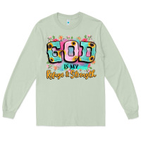 Matcha god is my refuge and strength Long Sleeve Tee - LillyAllenDesigns