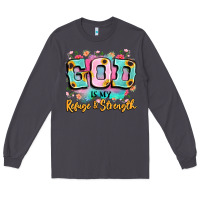 Smoke god is my refuge and strength Long Sleeve Tee - LillyAllenDesigns