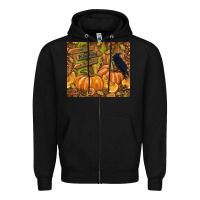Black cutest pumpkin in the patch Zipper Hoodie - TumblerDesignByShophia