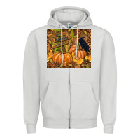Dove Grey cutest pumpkin in the patch Zipper Hoodie - TumblerDesignByShophia