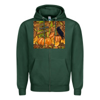 Sports Green cutest pumpkin in the patch Zipper Hoodie - TumblerDesignByShophia