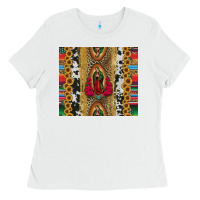 White lady of Guadalupe Ladies Tee - Jasminsmagicworld