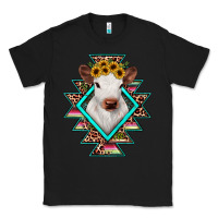 Black heifer cowhide aztec Classic Tee - JahusDesignShop