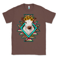 Chestnut heifer cowhide aztec Classic Tee - JahusDesignShop