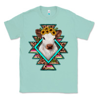 Seafoam heifer cowhide aztec Classic Tee - JahusDesignShop