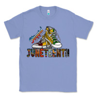 Colony Blue steppin into juneteenth Classic Tee - SublimationCraftShop