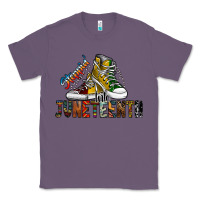 Lavender steppin into juneteenth Classic Tee - SublimationCraftShop