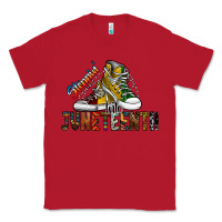 Red steppin into juneteenth Classic Tee - SublimationCraftShop