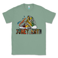 Sage steppin into juneteenth Classic Tee - SublimationCraftShop